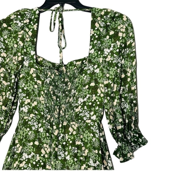 Reformation Enid Dress in Autumnal Floral Midi Cottagecore Farmcore size 2 - Picture 8 of 13